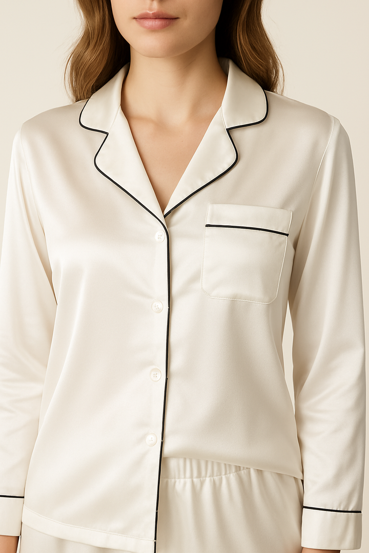 White elegant Night Suit