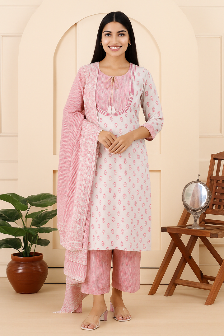 STITCHED DUPATTA SUITS