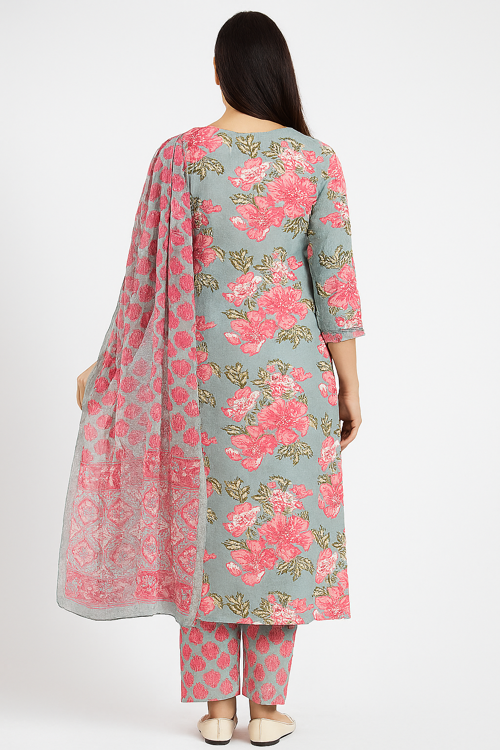 Floral Mist Kurta Set