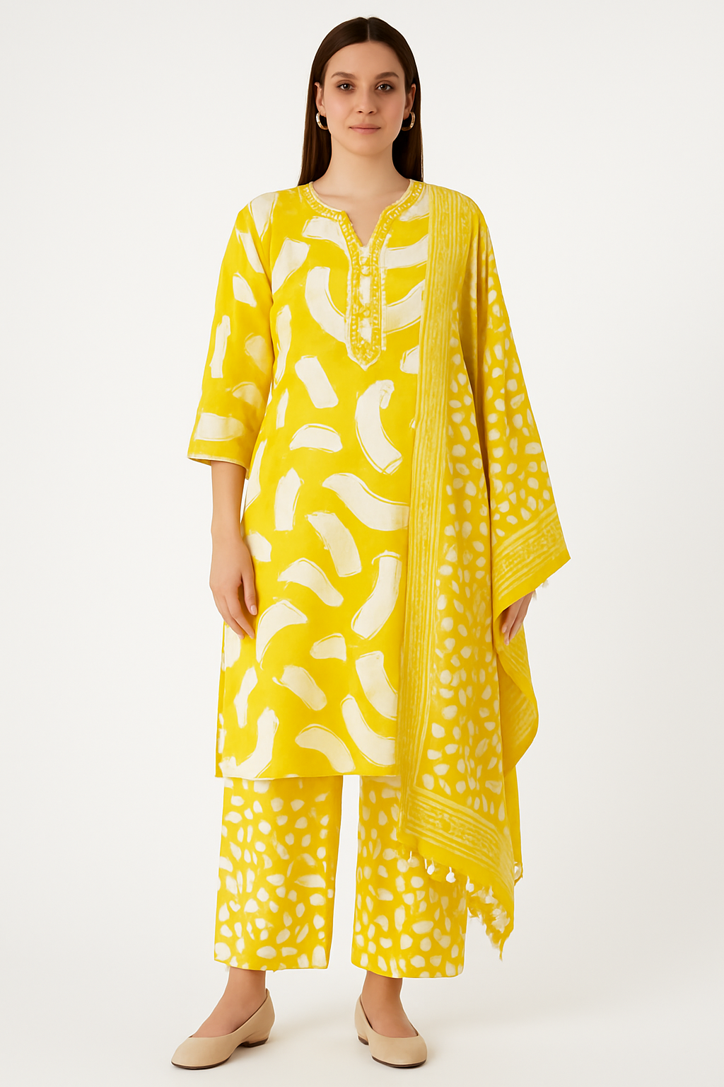 STITCHED DUPATTA SUITS