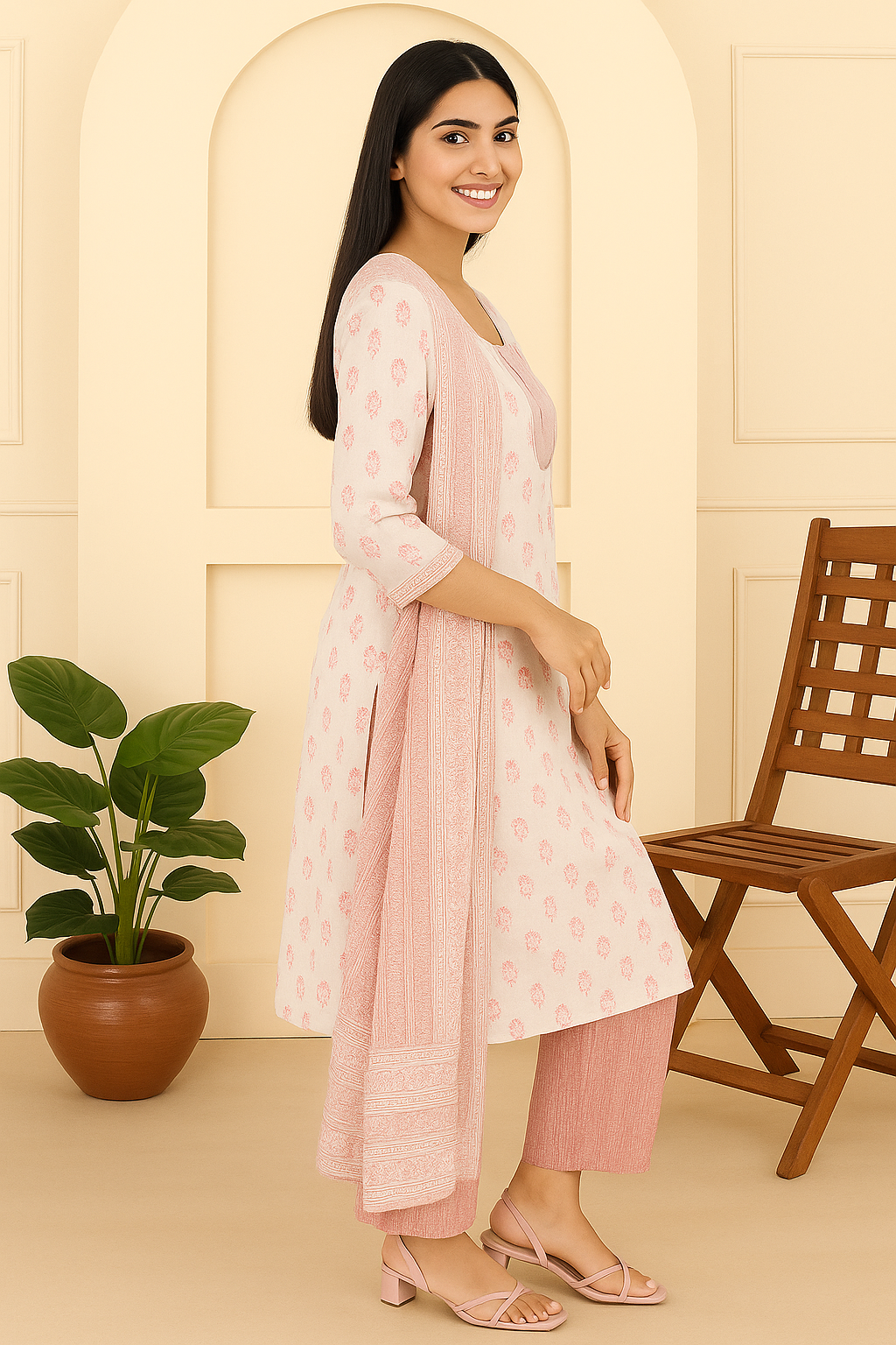 STITCHED DUPATTA SUITS