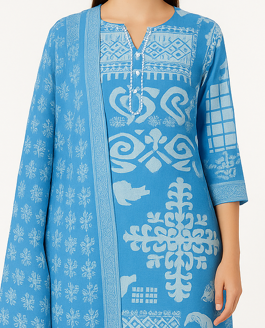 STITCHED DUPATTA SUITS