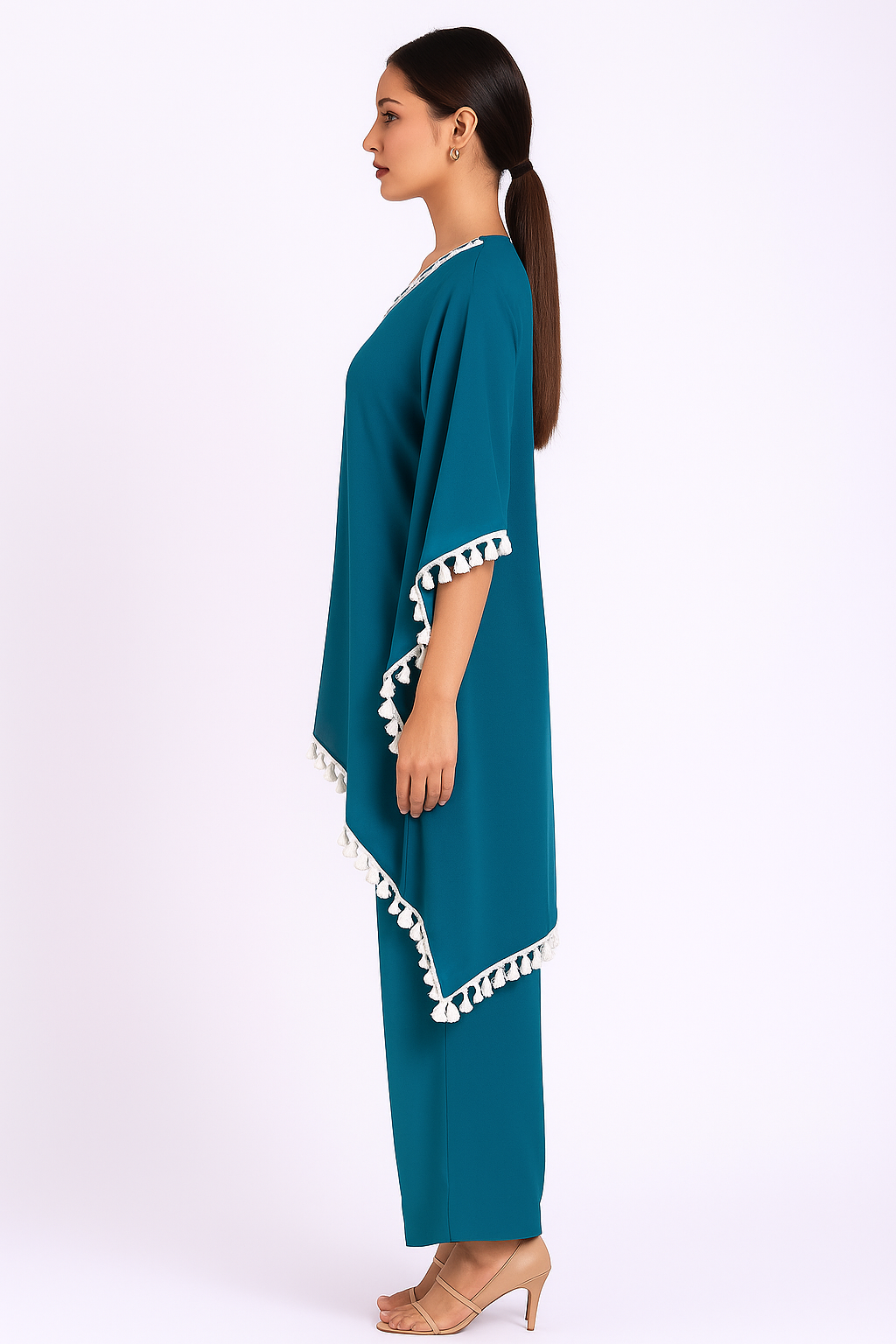 Sky Blue Stylish Cord Set