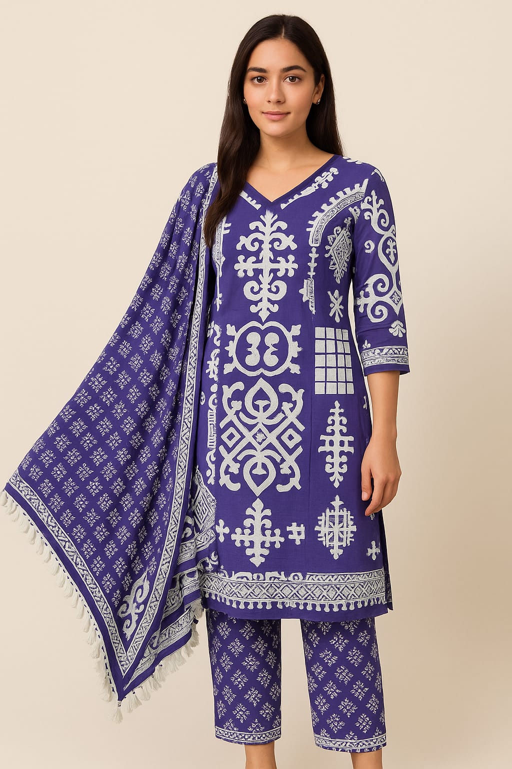 STITCHED DUPATTA SUITS